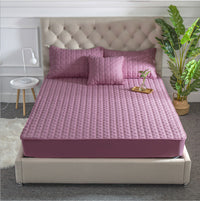 Polyester Bedspread Quilted Non-slip Mattress Cover