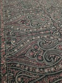 Sarinnah Premium D54-Luxury Formal Heavy Embroidered Karandi Shawl.