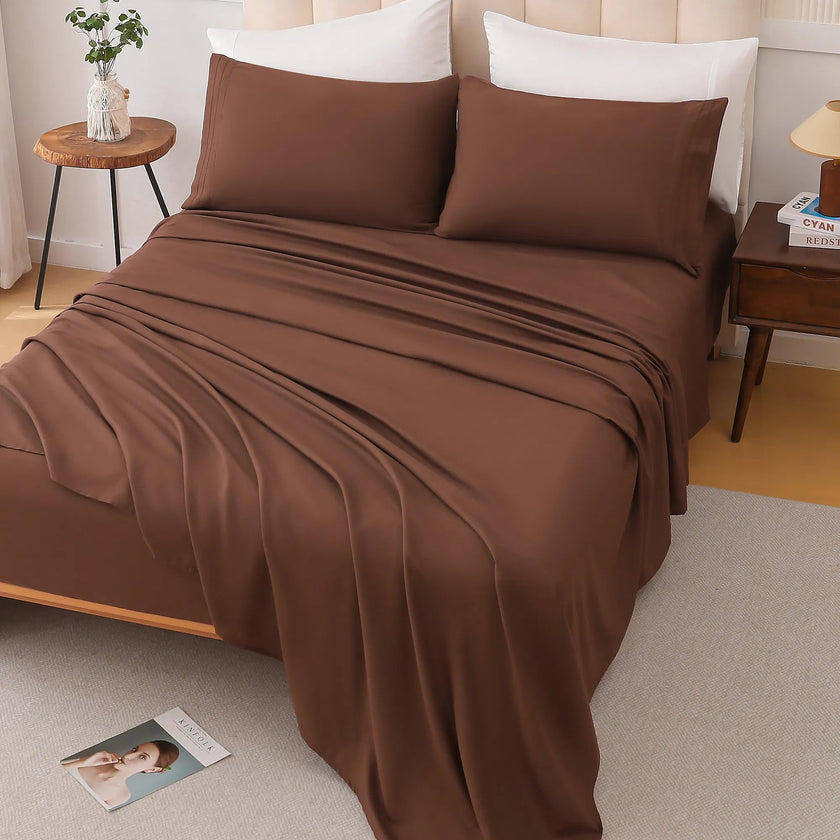 Four-piece Cloud Fiber Bed Set