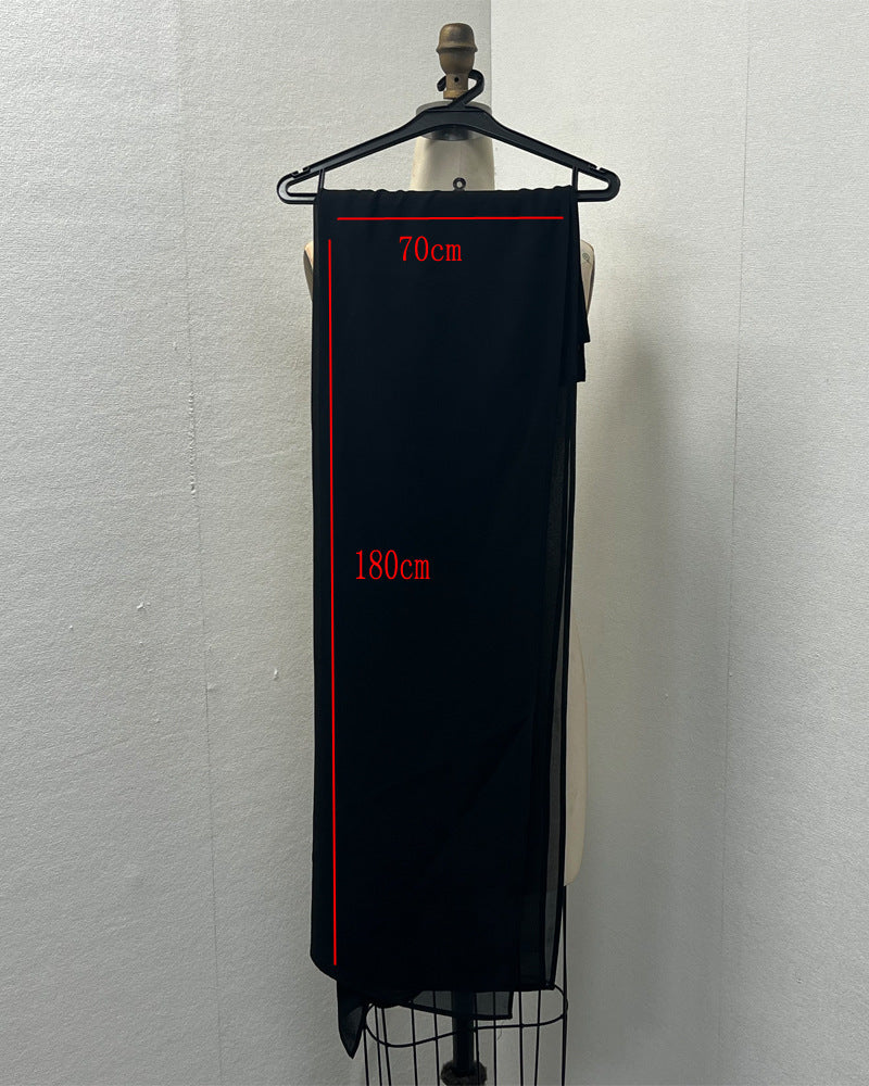 Embroidery Outerwear Abaya Robe