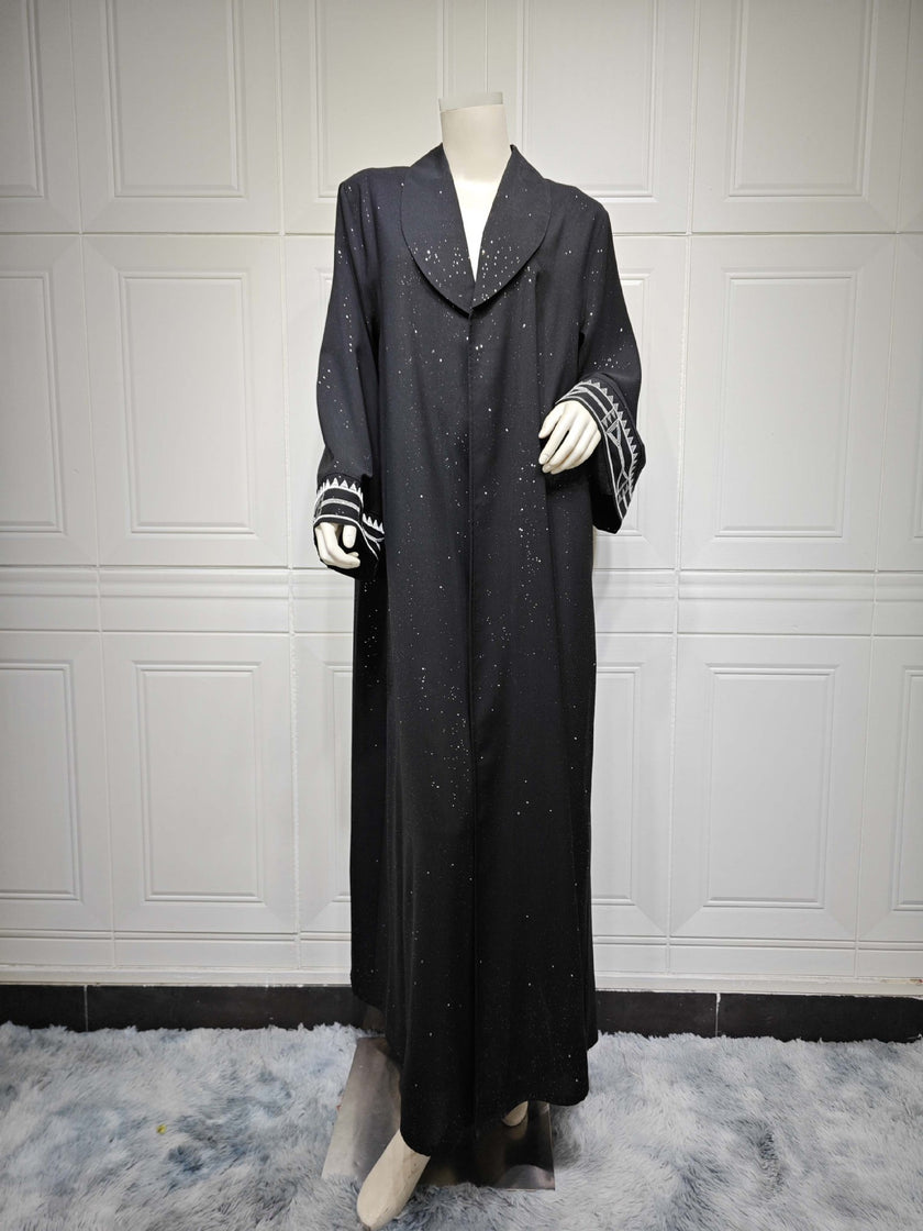 Modest Women's Arab Abaya Cardigan Robe